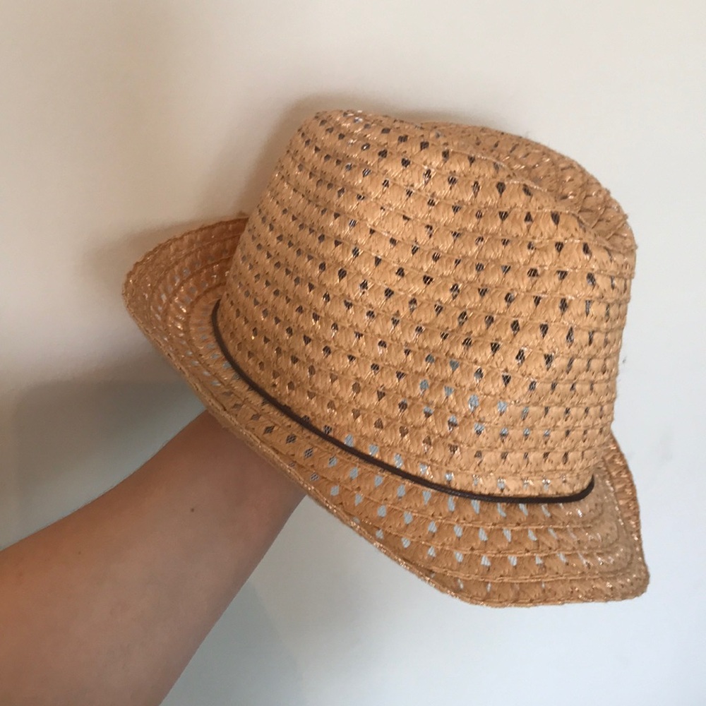 Woven fedora